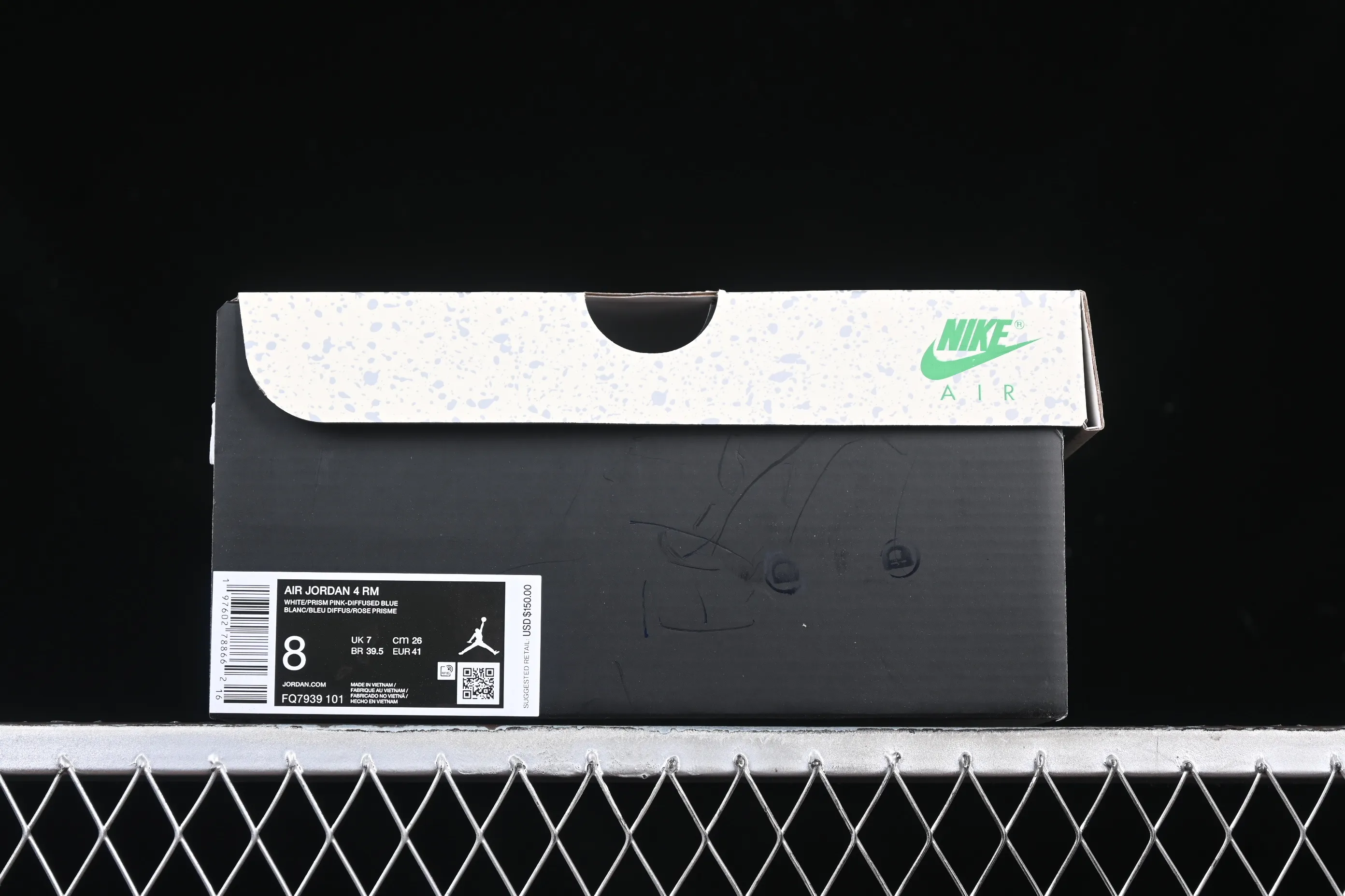All categories Air Jordan Jordan series basketball shoes Air Jordan 4 Air Jordan 4 "Remastered" AJ4 Joe 4 remake sky blue FQ7939-101